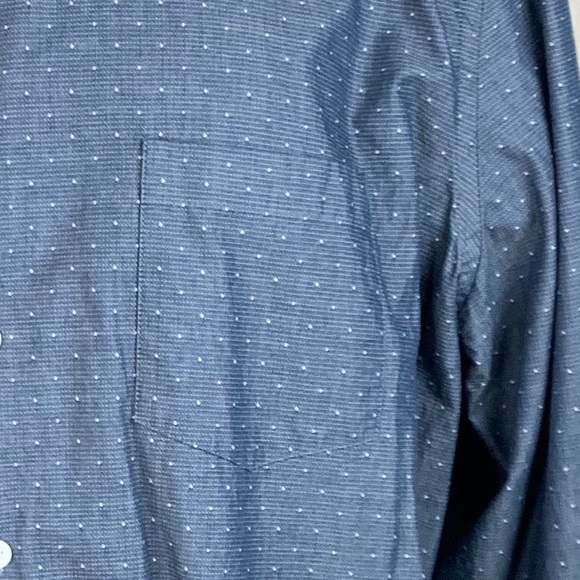 Perry Ellis Mens Button Down Dress Shirt - Picture 4 of 5